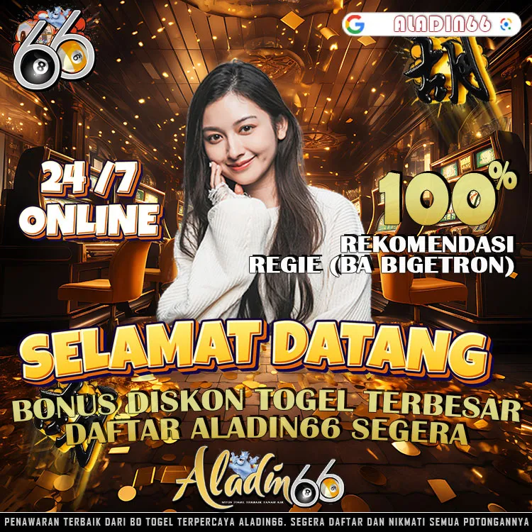 Daftar ALADIN66 Situs Toto Resmi Bonus dan Diskon Terbesar di Indonesia