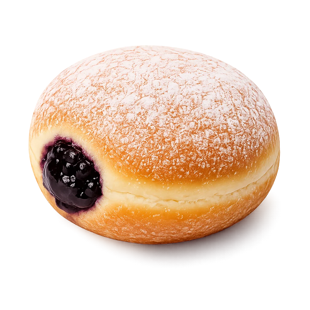 Bomboloni Blueberry