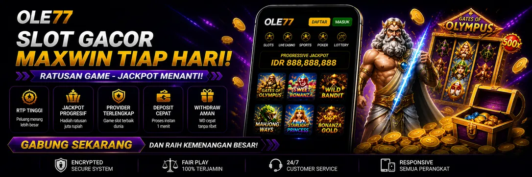 OLE77 slot gacor maxwin terbaik dan terpercaya